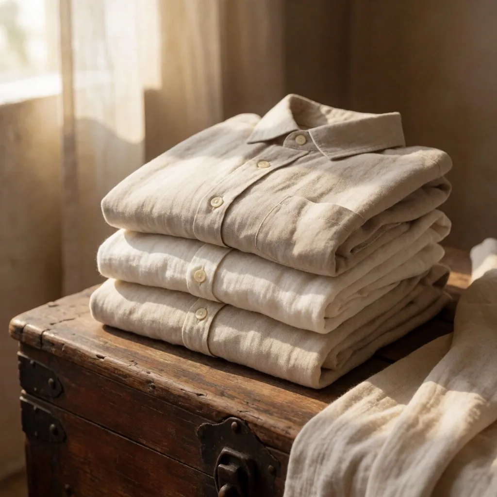 Lightweight modest clothing in neutral tones